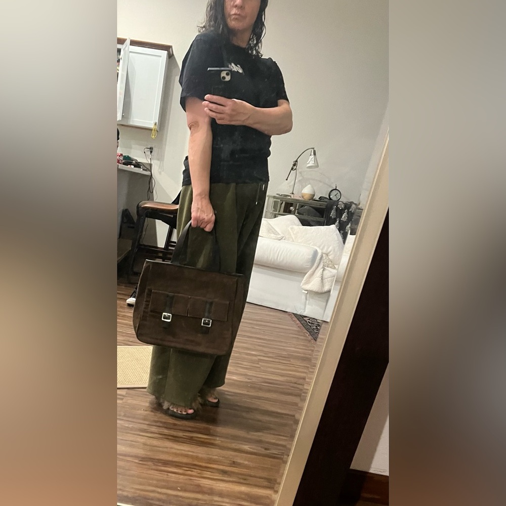 Brown Corduroy MaxMara Weekender tote 👜
